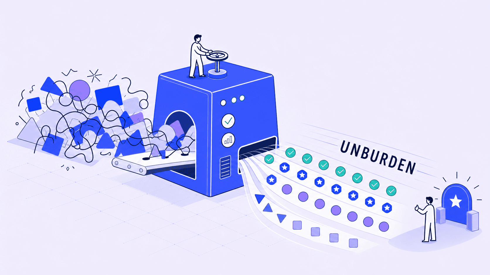 AI Automation Agency one-person company illustration